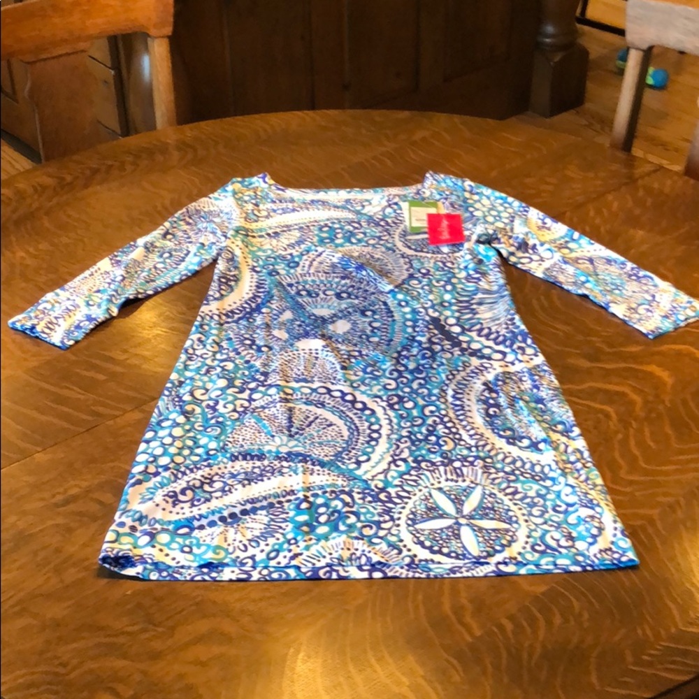 Lily Pulitzer blue print dress